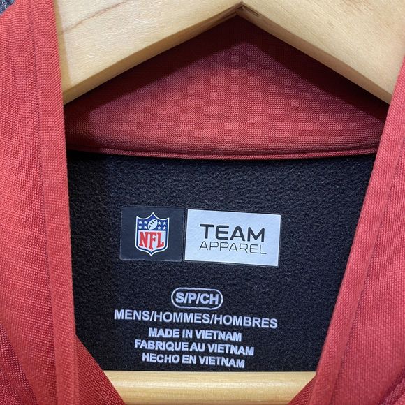 Arizona Cardinals Pullover Long Sleeve Shirt 1/4 Zip NFL Apparel - Picture 7 of 7